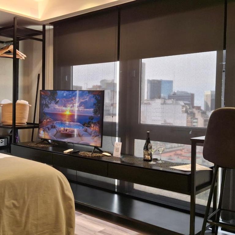Comodidad y belleza, seguridad 24hs, céntrico, cochera, zona Galerías Pacífico y Obelisco - Apartamento Deluxe de 1 dormitorio con vistas a la ciudad - 22