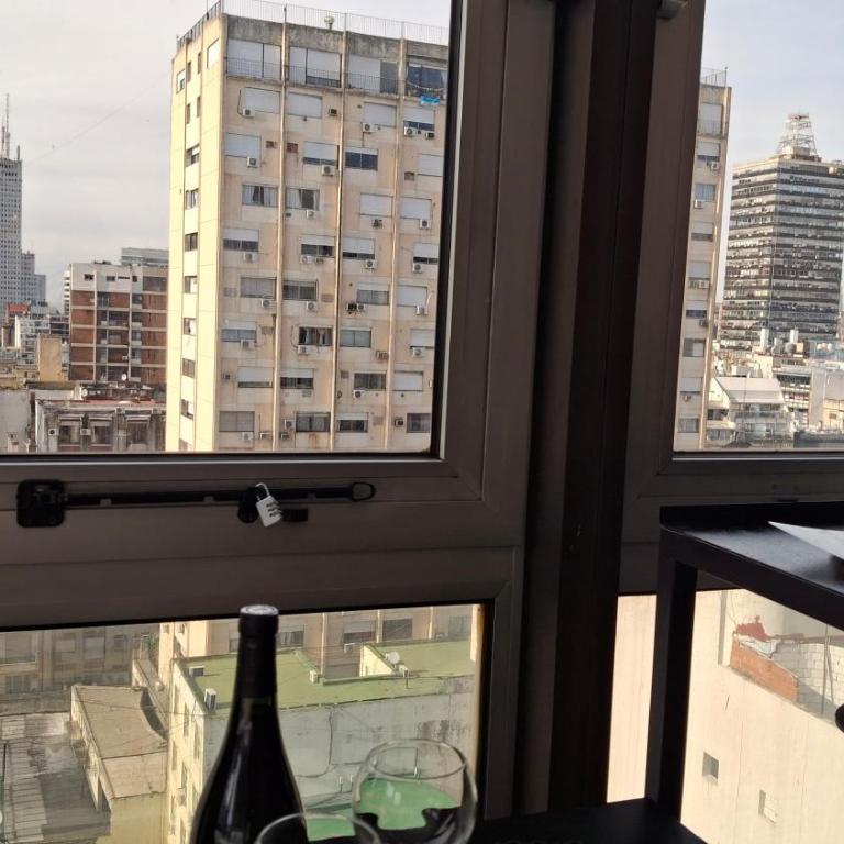 Comodidad y belleza, seguridad 24hs, céntrico, cochera, zona Galerías Pacífico y Obelisco - Apartamento Deluxe de 1 dormitorio con vistas a la ciudad - 26