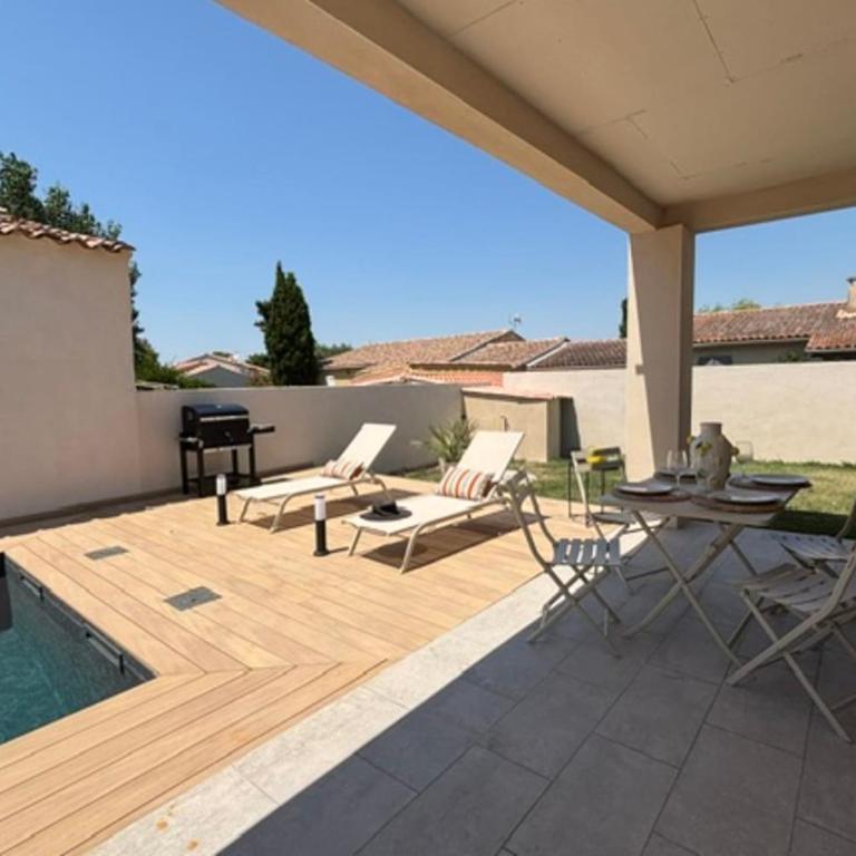 Villa Côté Sud - piscine privée - Maison de Vacances - 23