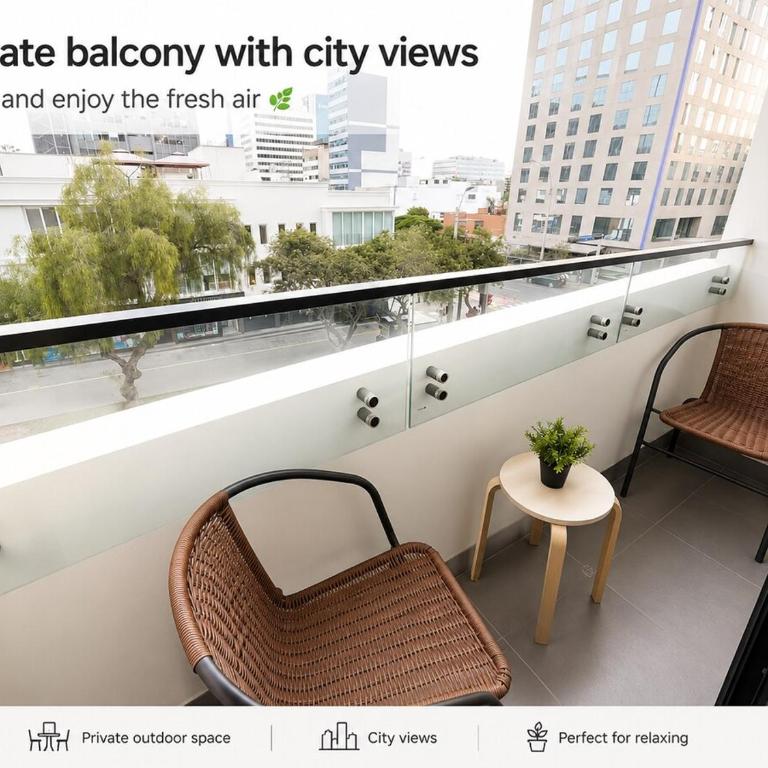 San Isidro 1BR Pool Gym & Flex Check-In - Two-Bedroom Apartment - 4