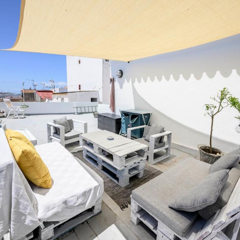 Family home in Barbate patio & Azotea - Casa - 7
