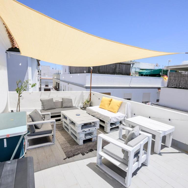Family home in Barbate patio & Azotea - Casa - 20
