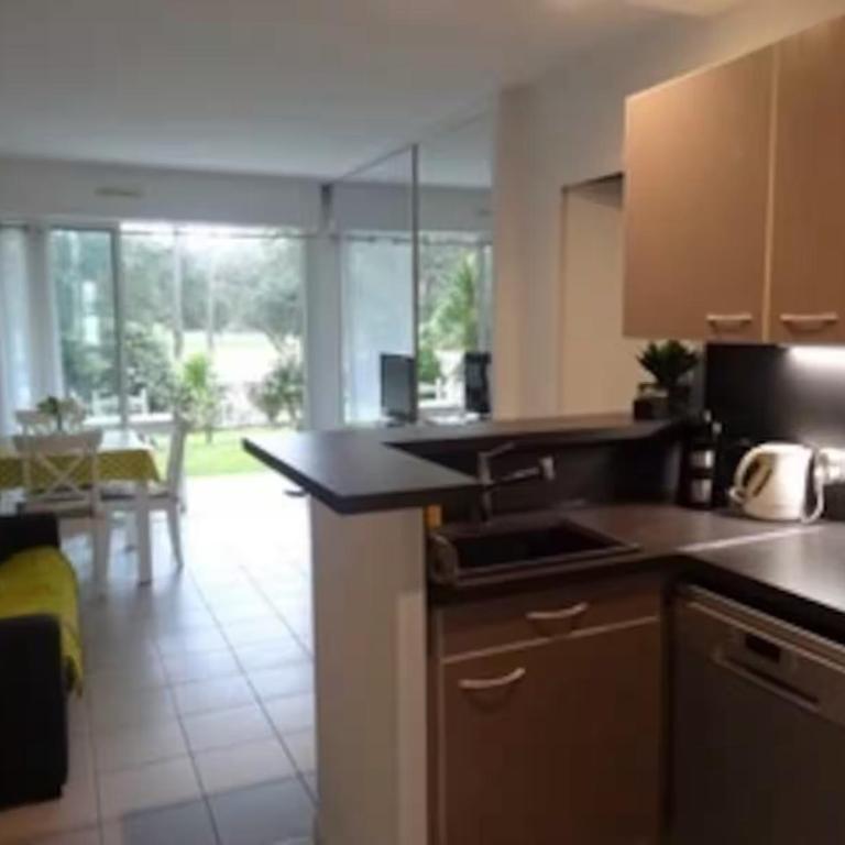 Bel appartement, vue sur golf et piscine,à 2 pas de la plage - Appartement 2 Chambres - Vue sur Piscine - 4