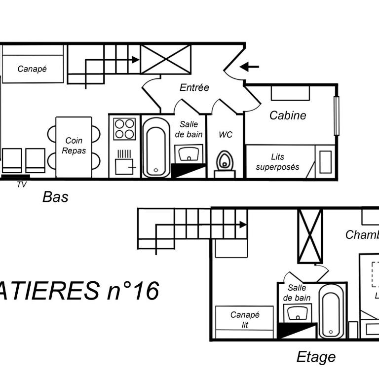 Résidence Plattieres - Appartement en Duplex - 11