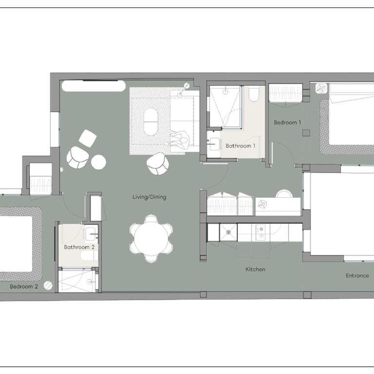 POSTCODE Chueca - 2-Zimmer-Apartment - 35