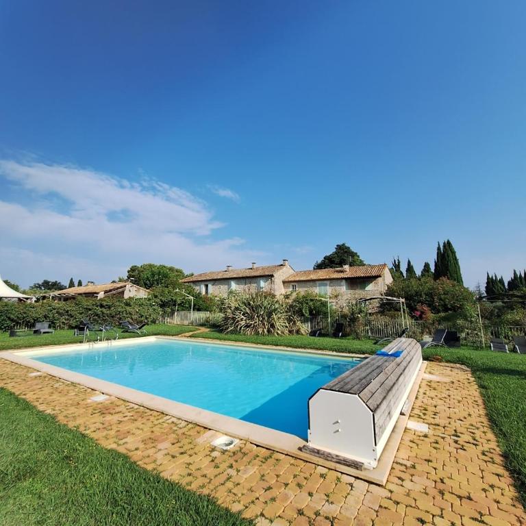 Alpilles Cottage Philippe's Farm Gite 55m2 - 2 chambres - calme - piscine mas des figues - agritourisme bio - 3km Saint Rémy de Provence - Parc Naturel Régional des Alpilles - 6km Baux de Provence - - Maison 2 Chambres - 6