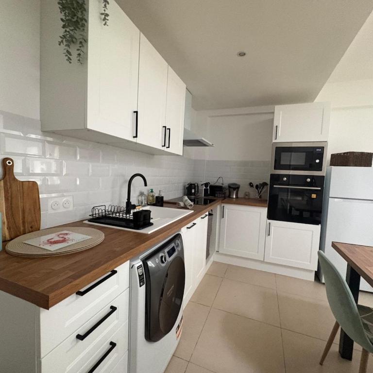 Magnifique T3 à 20 m de la plage Arcachon Centre - Apartamento de 2 dormitorios - 13