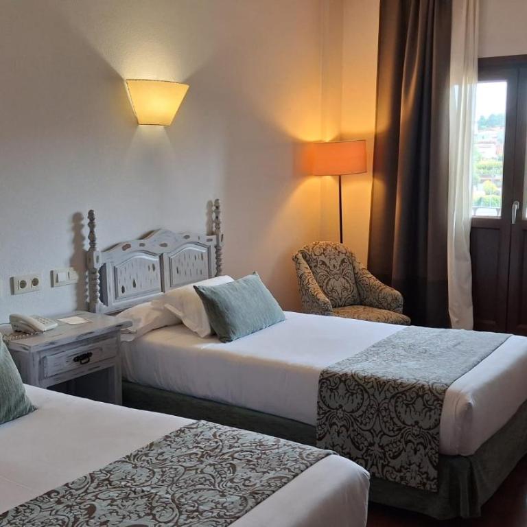 Hotel Pazo O Rial - Habitación Doble Deluxe con balcón - 4