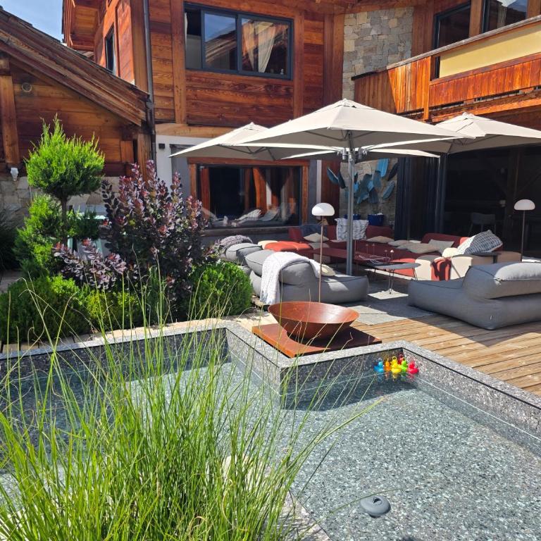 Chalet ORPIN Serre-Chevalier piscine cinéma sauna - Villa - 53