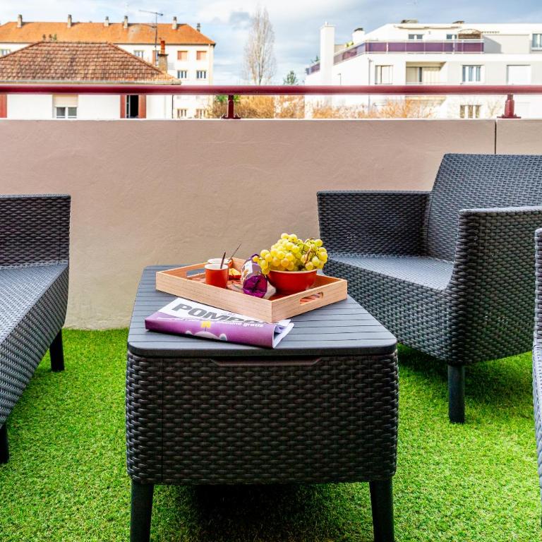 LE TERRACOTTA Appartement cosy avec terrasse, parking privé et confort été - Appartement 1 Chambre - 17