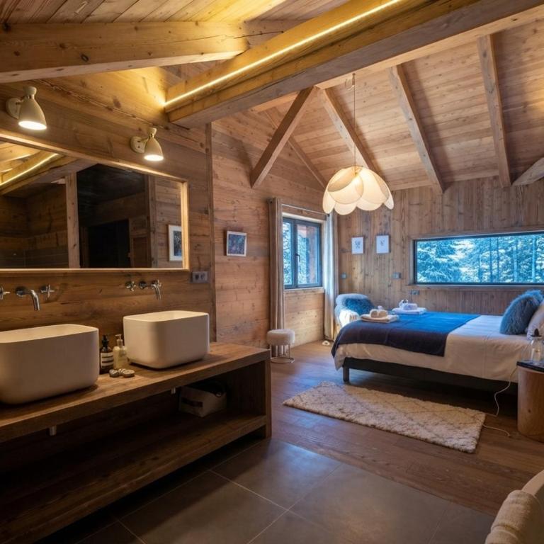 Chalet ORION Serre-chevalier piscine cinéma - Chalet - 16
