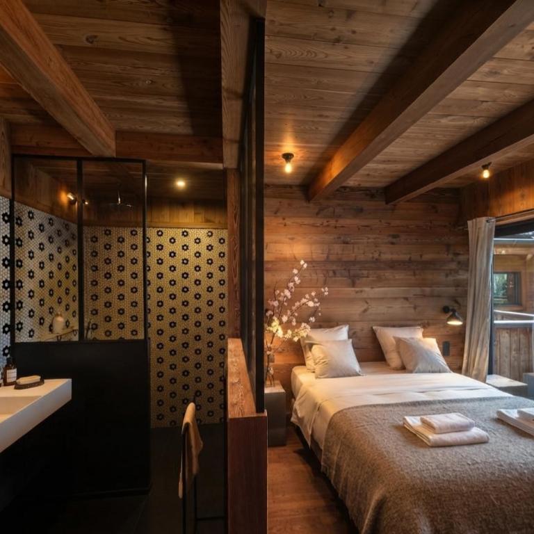 Chalet ORION Serre-chevalier piscine cinéma - Chalet - 13
