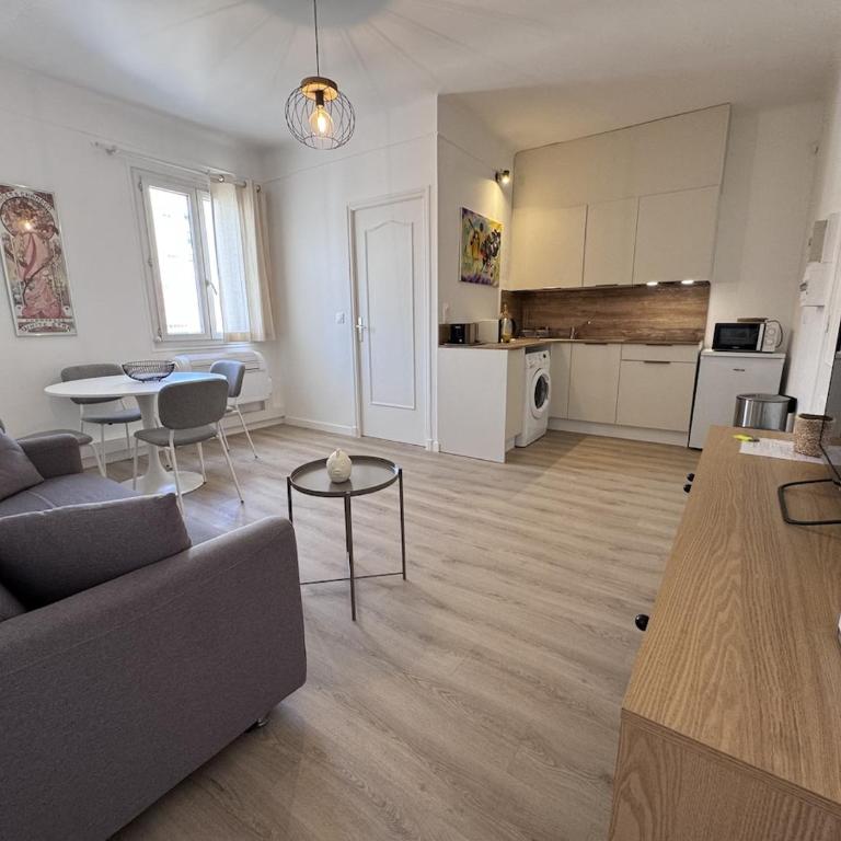 T2 climatisé - Palais et plage à pied - Appartement 1 Chambre - 7