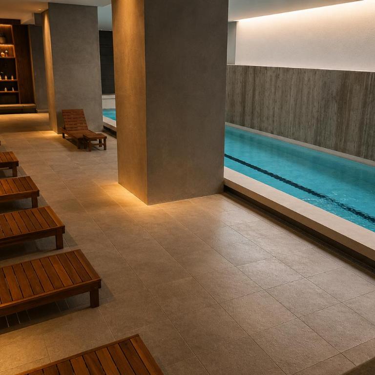Depto Pato - Depto con vista al mar, pileta y gym en edificio Royal Park - Hola Sur - Apartamento de 2 dormitorios - 22