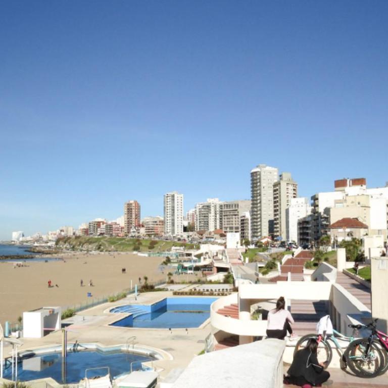Depto Pablo - Depto Edificio Royal Park Zona La Perla Con Vista al Mar y Amenities Para 4 PAX - Hola Sur - One-Bedroom Apartment - 15