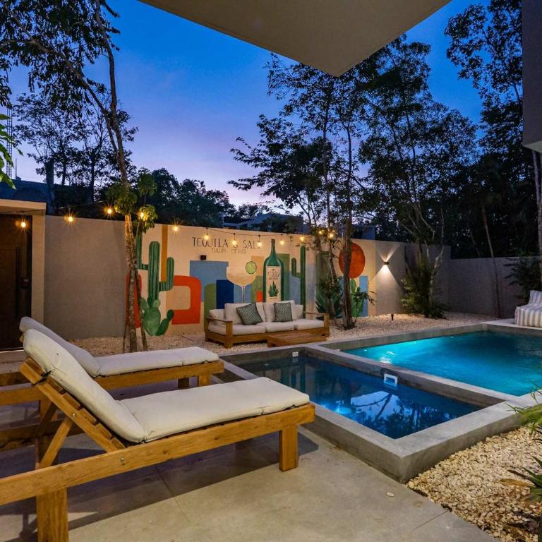 Tequila & Salt 5BR Villa with Pool & Jacuzzi - Maison de Vacances - 10
