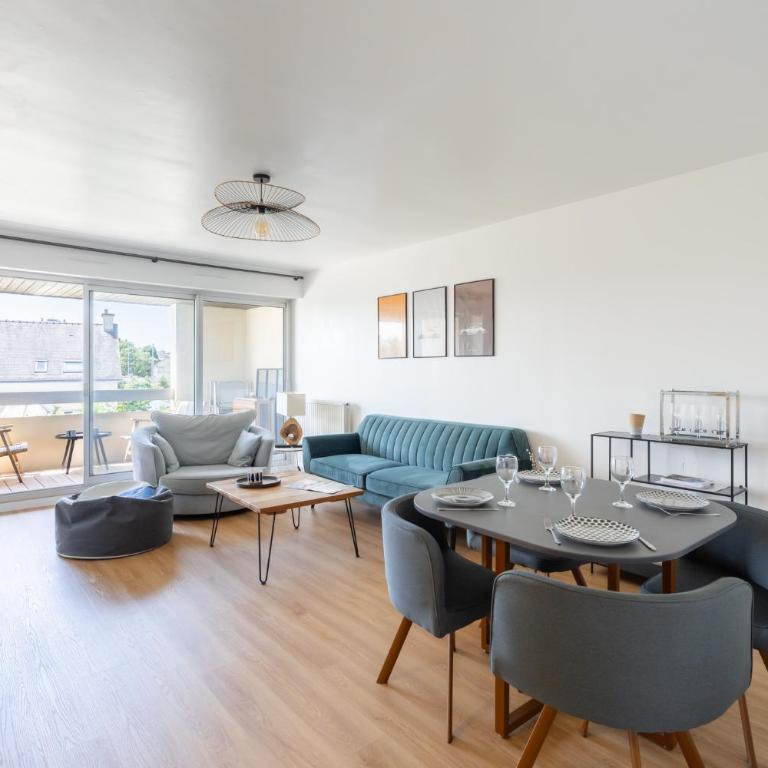 Port de Vannes - Balcony & Parking - Linen included - Appartement 2 Chambres - 12