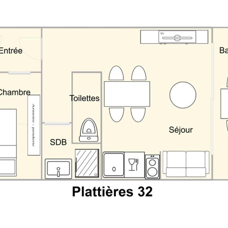 Résidence Plattieres - Appartement avec Balcon - 12