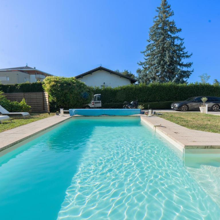 Villa Familiale Popayan du Léman piscine Sciez 10p - Villa avec Piscine Privée - 9
