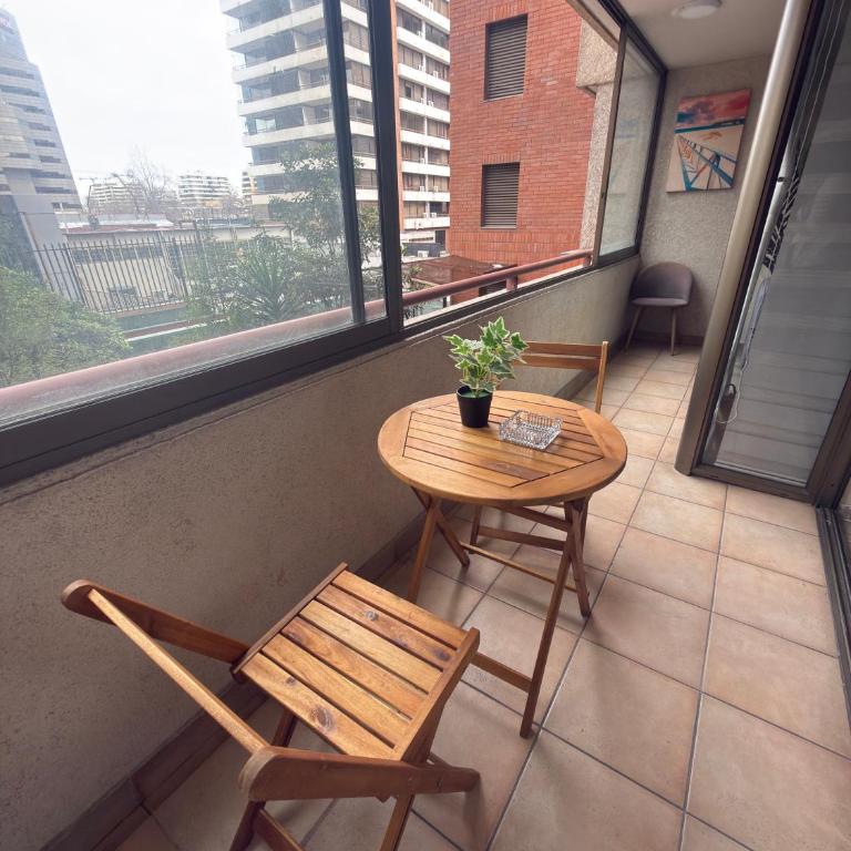 Apartamento aventura acogedor con ubicación estratégica en Las Condes - One-Bedroom Apartment - 41