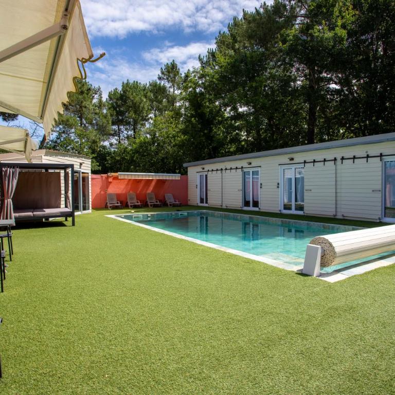 VILLA piscine-spa-sauna, 25 personnes, 5 mn océan - Villa - 2