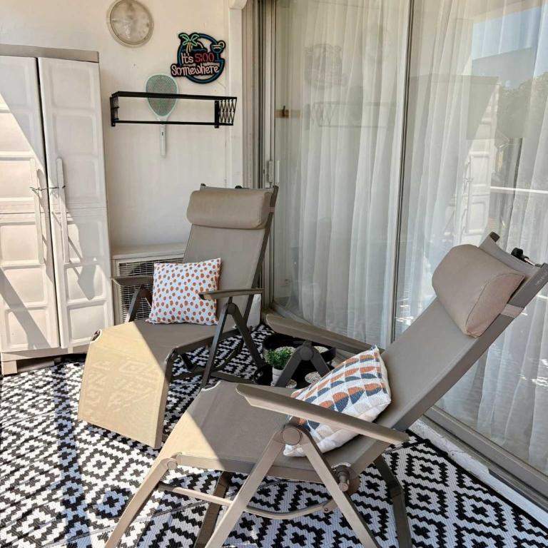 Les Reflets d Azur et les pieds dans l'eau - Appartement - 8