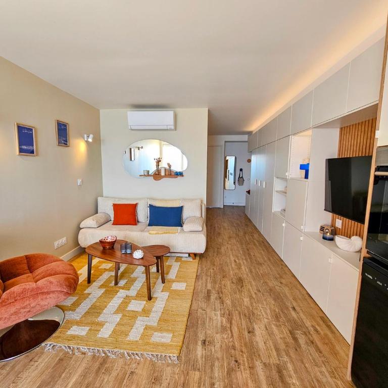 L'Horizon Bleu, Superbe Vue Mer, Piscine, Parking, Climatisation - Appartement 1 Chambre - Vue sur Mer - 11