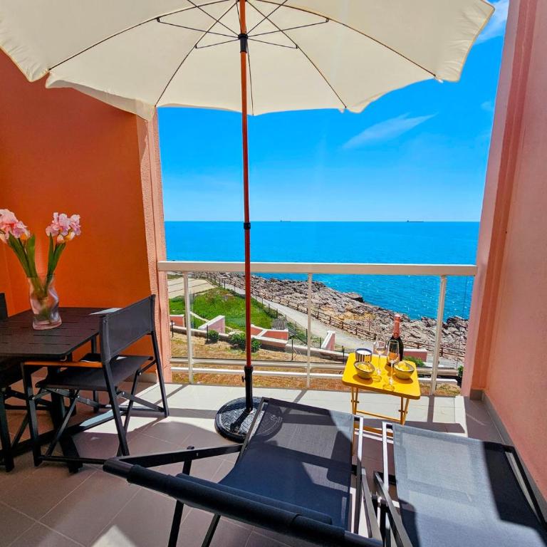 L'Horizon Bleu, Superbe Vue Mer, Piscine, Parking, Climatisation - Appartement 1 Chambre - Vue sur Mer - 2