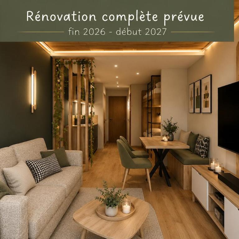 24 m2 cabine studio 4 personnes Les Gets - Appartamento con 1 Camera da Letto - 1