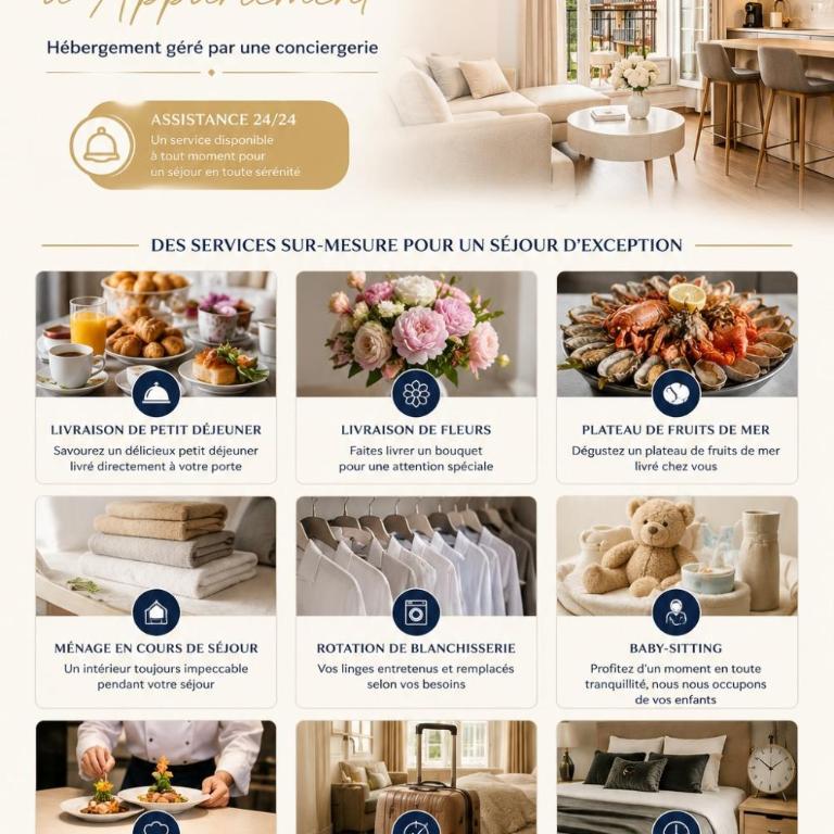 Le Morny Suites Your Host Helper - Appartement 1 Chambre - 23
