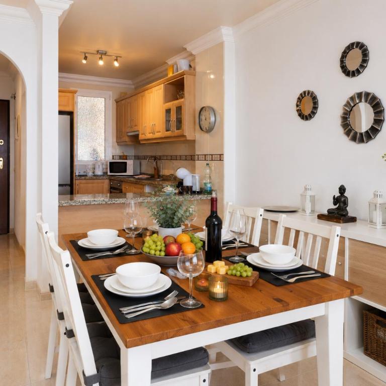 Apartamento con piscina climatizada y vistas - Appartement 2 Chambres - 14