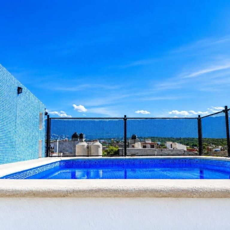 Bonita casa Familiar con Alberca Jacuzzi & Rooftop - Apartamento - 76