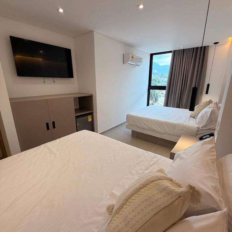Hotel Palmaris Urban Villeta - Habitación Familiar - 2