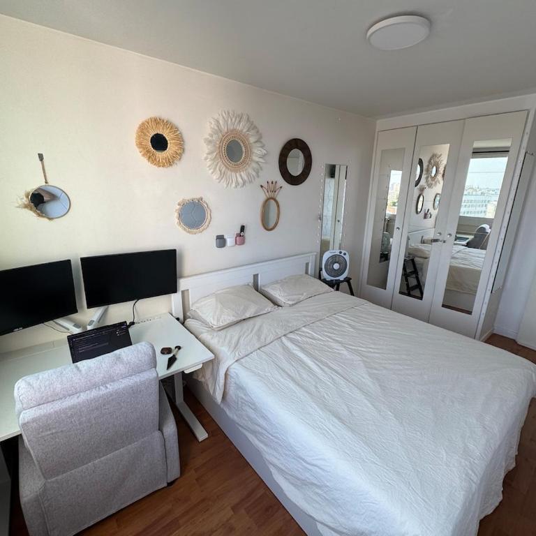 Bright 2 rooms apartment - Metro - Lively neighborhood - Appartement 1 Chambre - 10