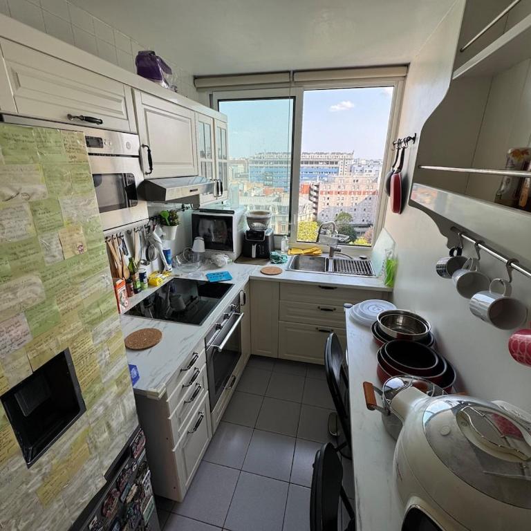 Bright 2 rooms apartment - Metro - Lively neighborhood - Appartement 1 Chambre - 34