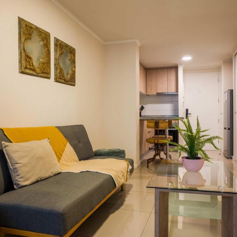 Santiago Modern 1BR with Balcony Kitchen & WiFi - Apartamento - 13