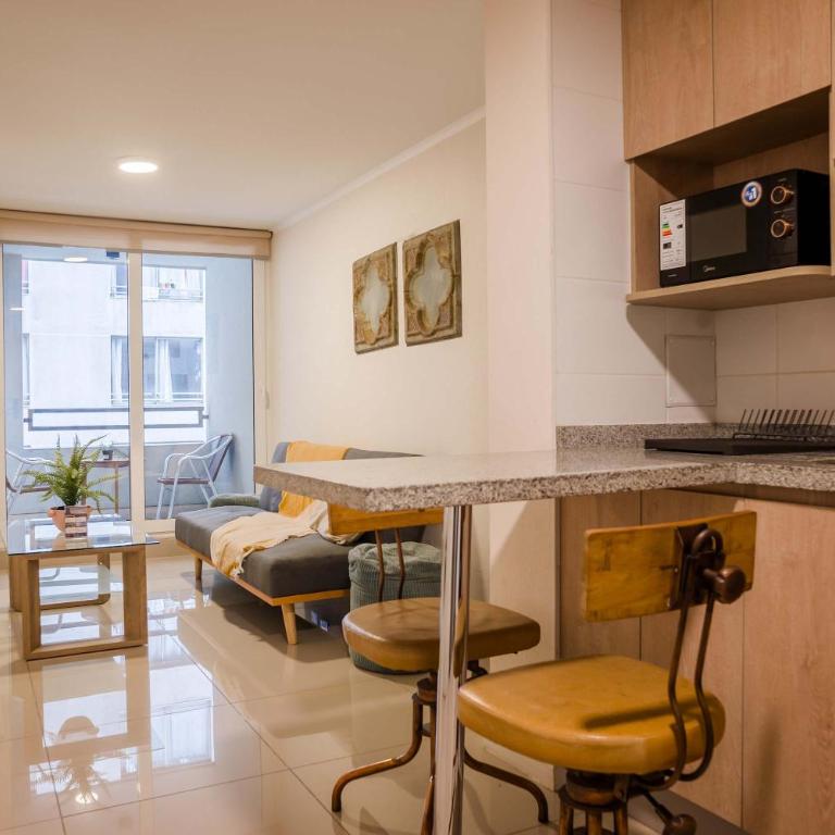 Santiago Modern 1BR with Balcony Kitchen & WiFi - Apartamento - 6