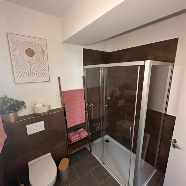 Modernes Apartment am Bahnhof Reckingen - One-Bedroom Apartment with Terrace - 4