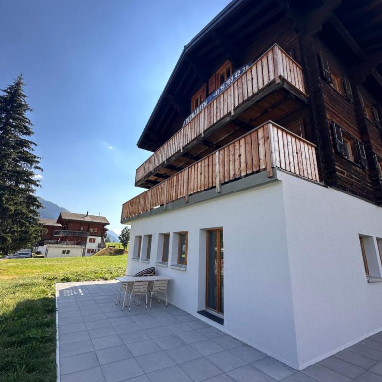 Modernes Apartment am Bahnhof Reckingen - One-Bedroom Apartment with Terrace - 13