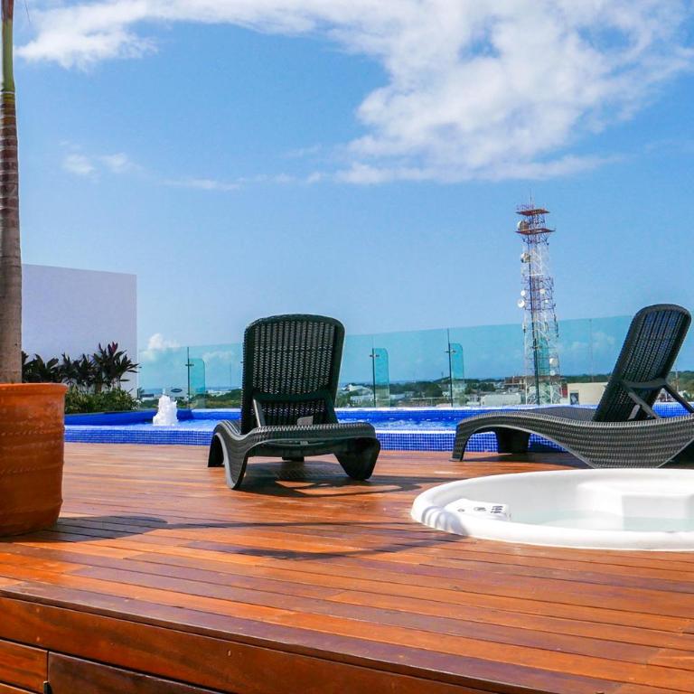 Luxe Top-Floor Incredible Roof Pool at Complex - Appartement 3 Chambres - 8