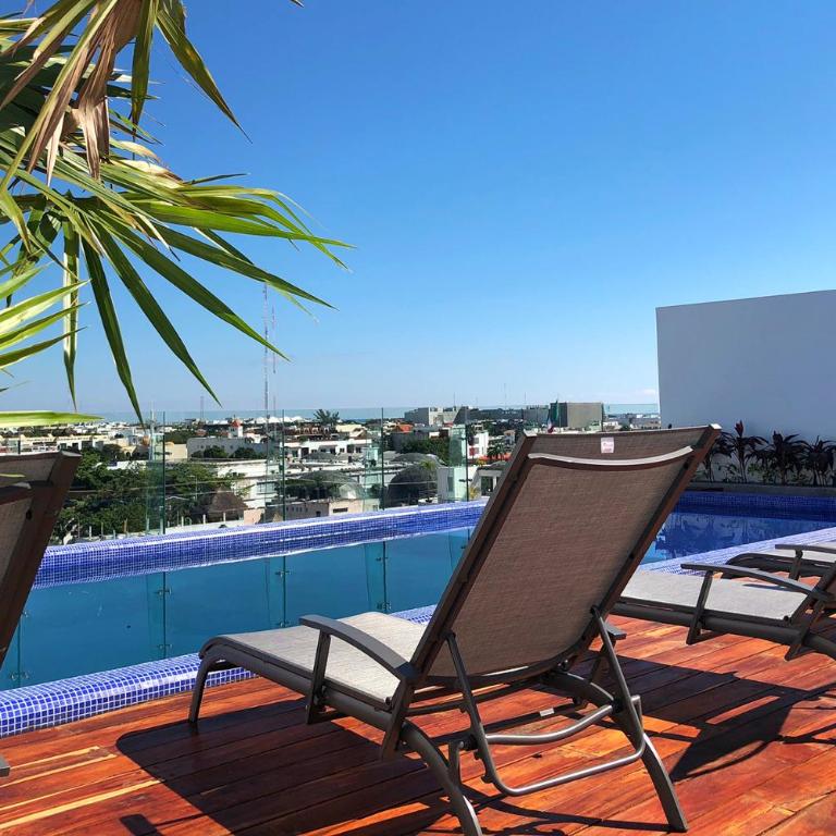 Luxe Top-Floor Incredible Roof Pool at Complex - Appartement 3 Chambres - 16