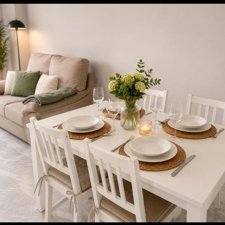 Apartamento, piscina, wifi 5G, patio privado, parking, sol, 300 metros de la playa VFT MA 75455 - Apartment mit Gartenblick - 6