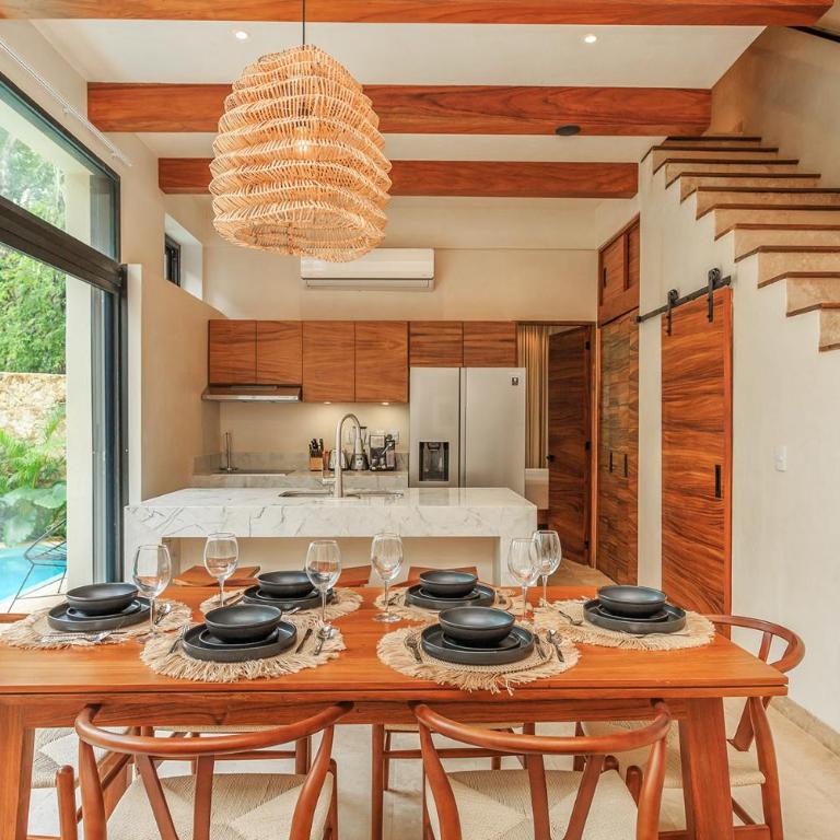Eco Luxury with Garden Bathtub and Private Pool - Three-Bedroom Apartment - 10