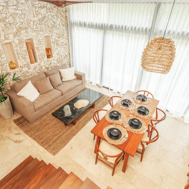 Eco Luxury with Garden Bathtub and Private Pool - Three-Bedroom Apartment - 11