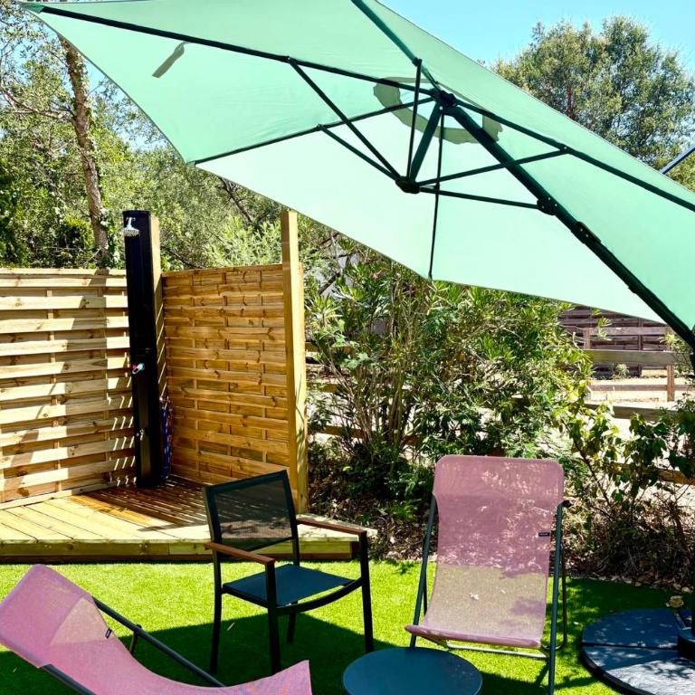 Maison avec jardin et piscine partagée à Moliets - Maison de Vacances - 22