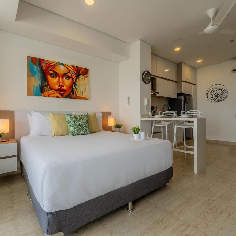 Suite moderna piso 15 amanecer espectacular CB1535 - Queen Suite - 3