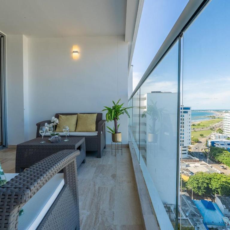 Suite moderna piso 15 amanecer espectacular CB1535 - Queen Suite - 24
