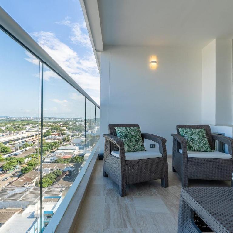 Suite moderna piso 15 amanecer espectacular CB1535 - Queen Suite - 26