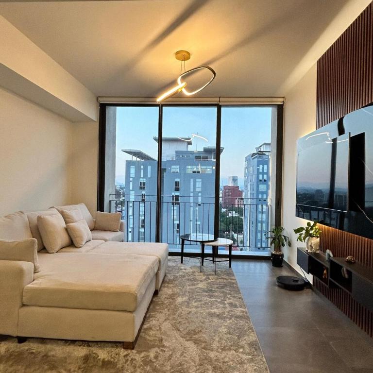 Beautiful apartment on the 15th floor in the Americana neighborhood - Apartment mit 1 Schlafzimmer - 5