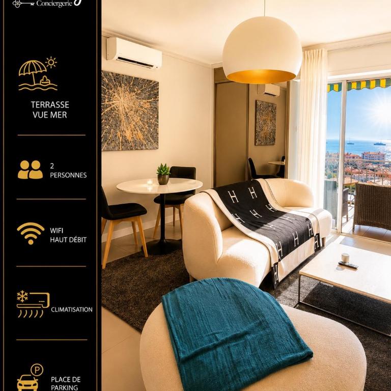 Appartement suquet 5 min des plages - Appartement 1 Chambre - 1